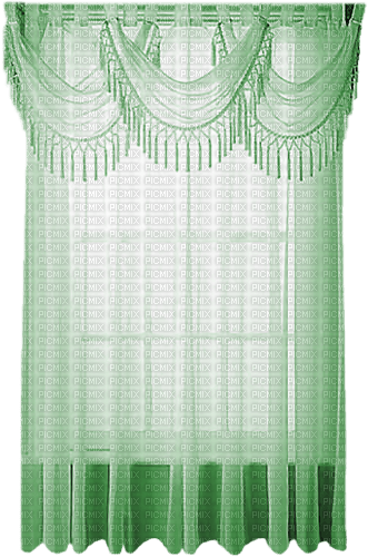 Vorhang grün green - 免费PNG