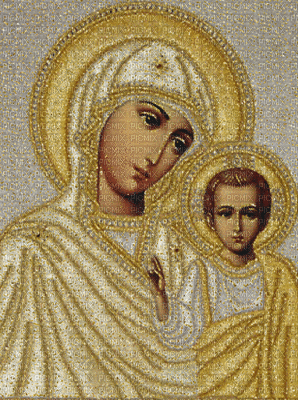 Virgin Mary - Nitsa P - Gratis animeret GIF