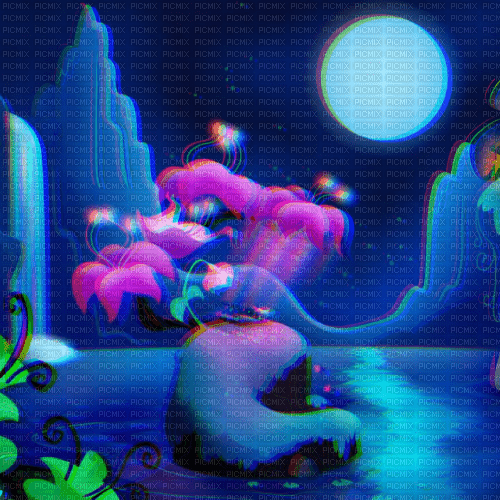 My Little Pony Princess Luna Background Glitch - безплатен png