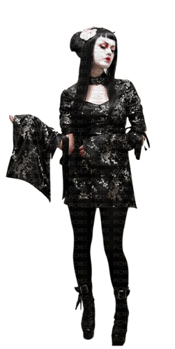 dolceluna gothic geisha woman - png grátis
