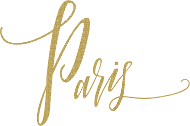 Paris.Gold.doré.text.texte.Victoriabea - PNG gratuit