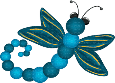 Kaz_Creations Deco Dragon Fly Insects  Colours - kostenlos png