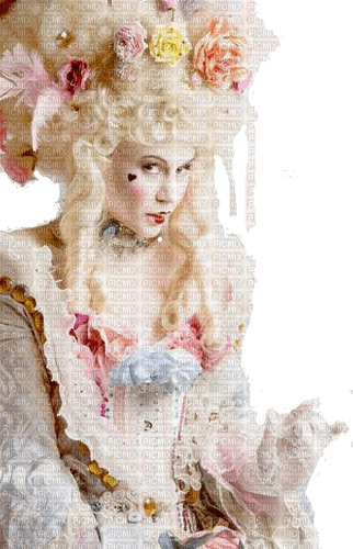 Rococco, Baroque Woman - δωρεάν png
