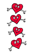 corazón feliz - 免费动画 GIF