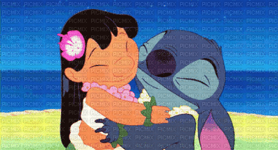 Disney lilo&stitch - GIF animado grátis