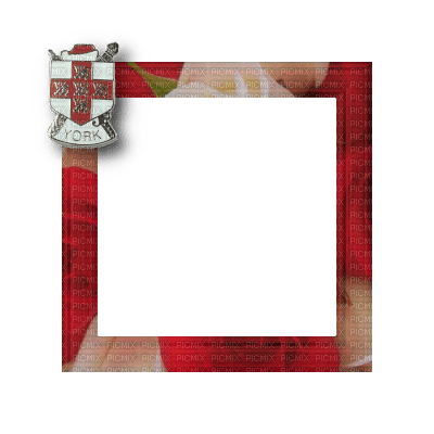 Small Red/White Frame - ücretsiz png