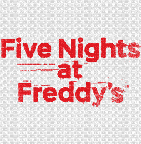 Five Nights at Freddys Logo - nemokama png