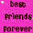 best friends forever - GIF animate gratis