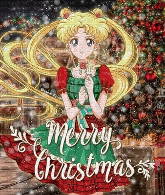 Sailor Moon Christmas - darmowe png