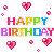 Happy Birthday - png gratuito