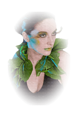Kaz_Creations Woman Femme Green - besplatni png