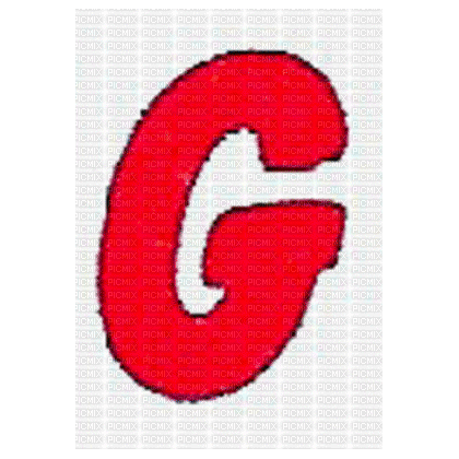 G Letter - Animovaný GIF zadarmo