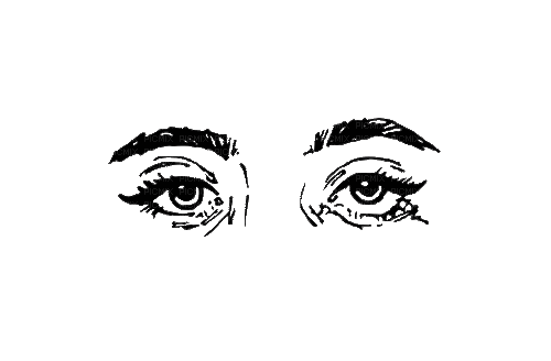глаза - Bezmaksas animēts GIF