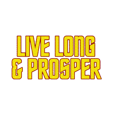 Live Long And Prosper - Безплатен анимиран GIF