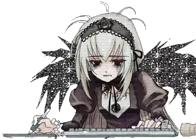 emo girl tired - δωρεάν png