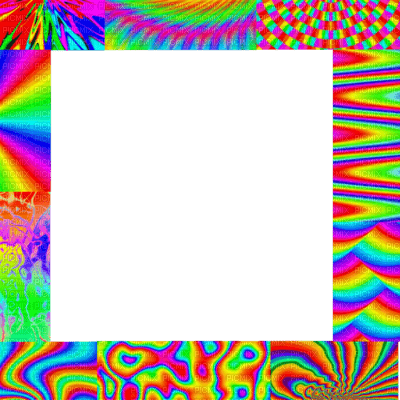Rainbow frame - 免费PNG