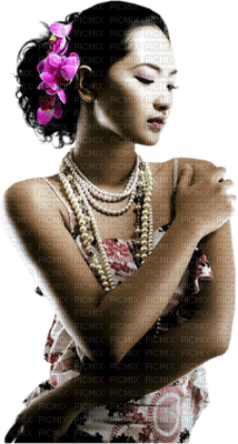 femme asiatique - PNG gratuit