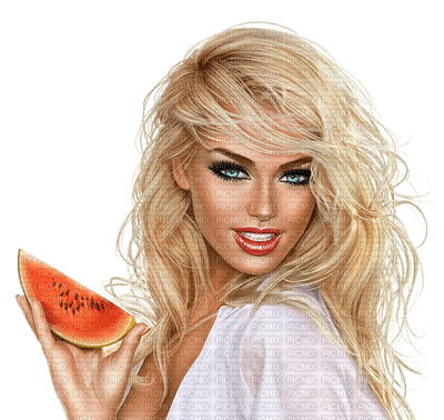 woman fruit bp - бесплатно png