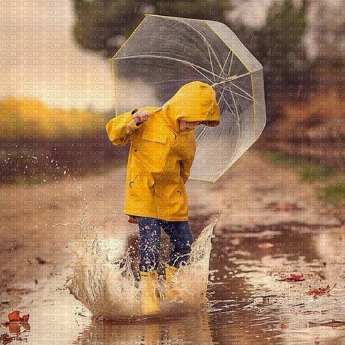 Walking in the Rain - kostenlos png