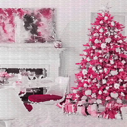 soave background animated christmas room fashion - Free animated GIF