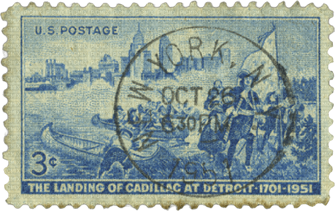 Vintage mail stamp - безплатен png