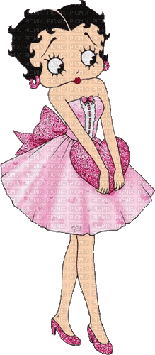 MMarcia gif Betty Boop - Бесплатный анимированный гифка