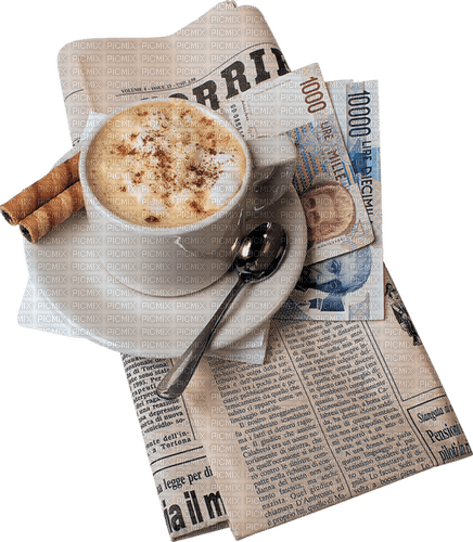 morning coffee Bb2 - png gratuito