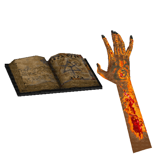spell book gif - Free animated GIF