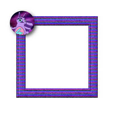 Small Purple Frame - png gratuito