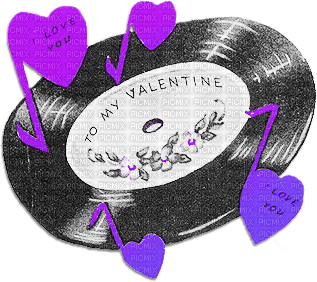 soave deco valentine vintage heart vinyl - besplatni png