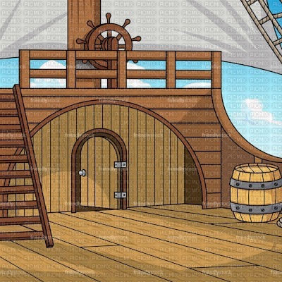 Pirate Ship Background - ücretsiz png