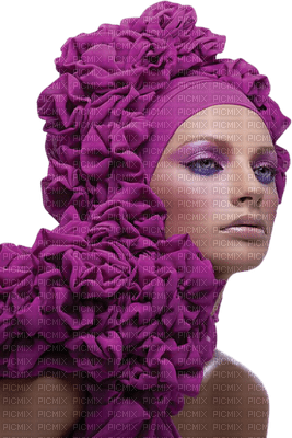Kaz_Creations Woman Femme Purple - PNG gratuit