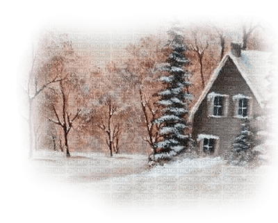 winter landscape bp - png gratis