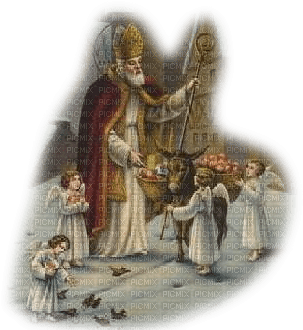 saint Nicolas  noël Christmas loly33 - bezmaksas png