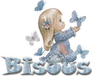 Bisous - GIF animasi gratis