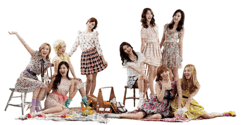 Girls`Generation - nemokama png