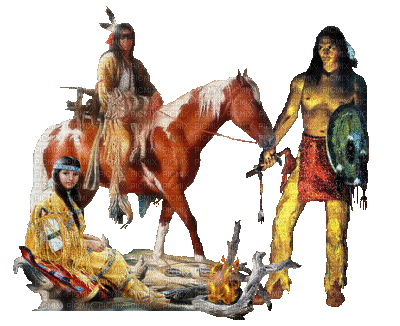 American indian man bp - Бесплатни анимирани ГИФ