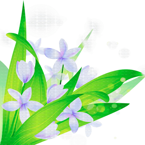 Y.A.M._Spring Flowers Decor - nemokama png