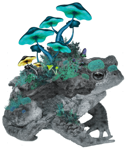 mushroom cave toad - PNG gratuit
