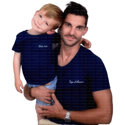 father and child--père et enfant-pappa och barn - kostenlos png