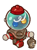 candy diver cookie run - Free animated GIF