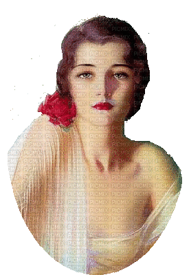 Woman Art deco - Δωρεάν κινούμενο GIF