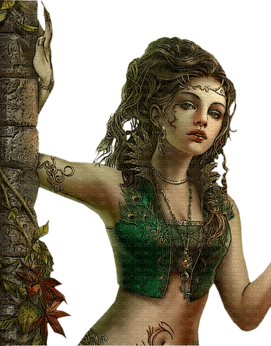 fantasy woman - nemokama png