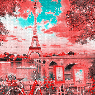 Y.A.M._Landscape Paris city - Gratis geanimeerde GIF