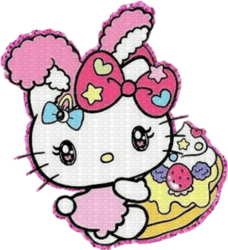 hello kitty bunny - Free PNG