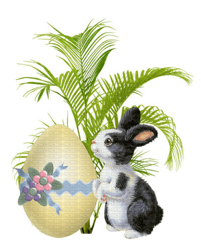 Easter.Pâques.Pascua.Bunny.Victoriabea - PNG gratuit