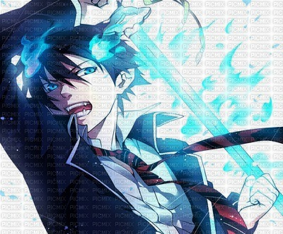 Rin (Ao no exorcist) - ilmainen png
