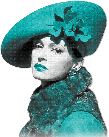 soave woman fashion vintage face hat autumn winter - δωρεάν png