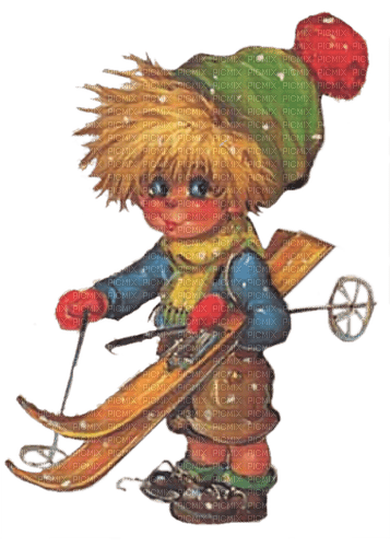 loly33 poulbot hiver - darmowe png