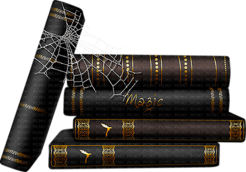 gothic books by nataliplus - zadarmo png